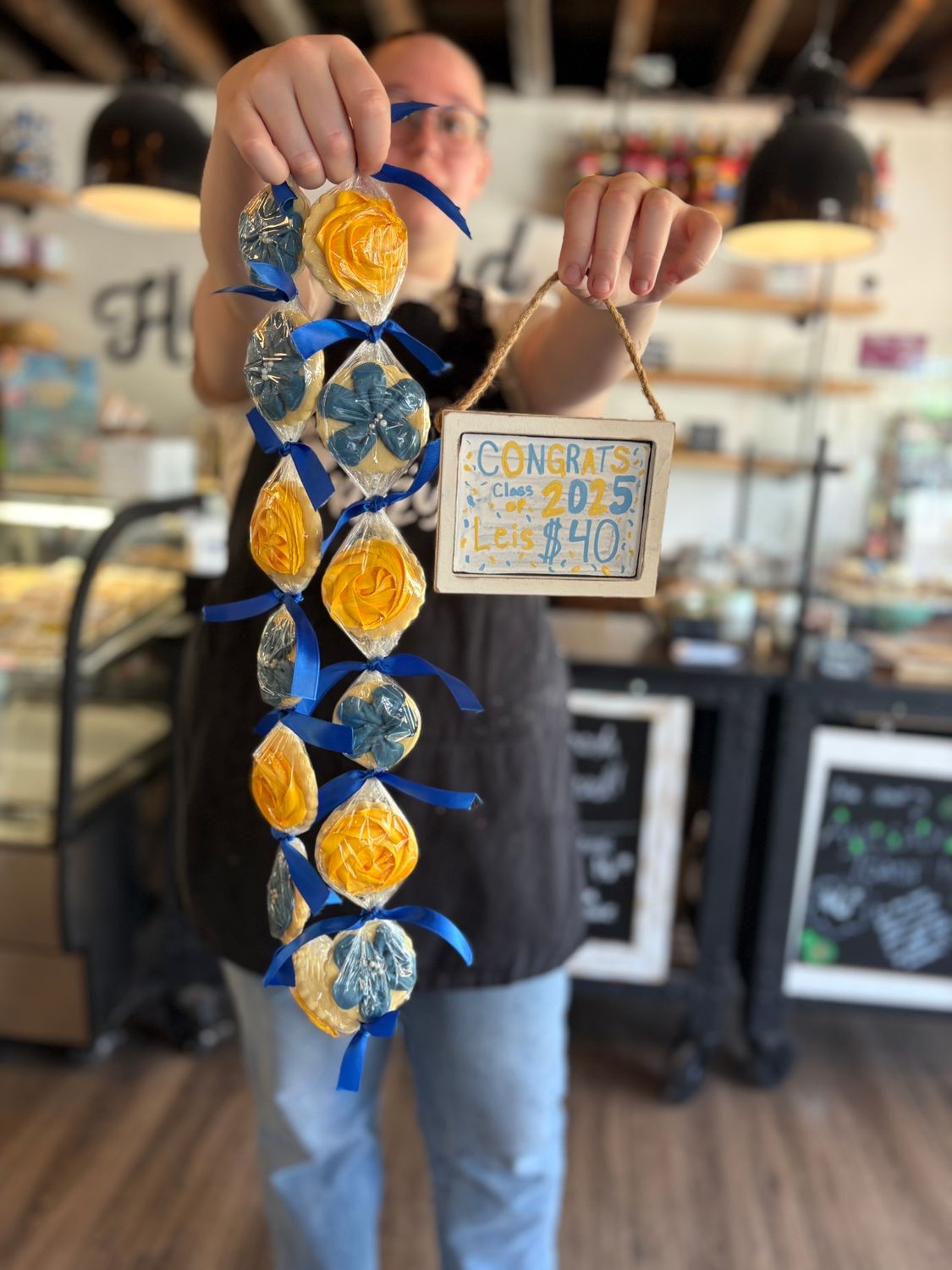 Graduation Cookie Lei