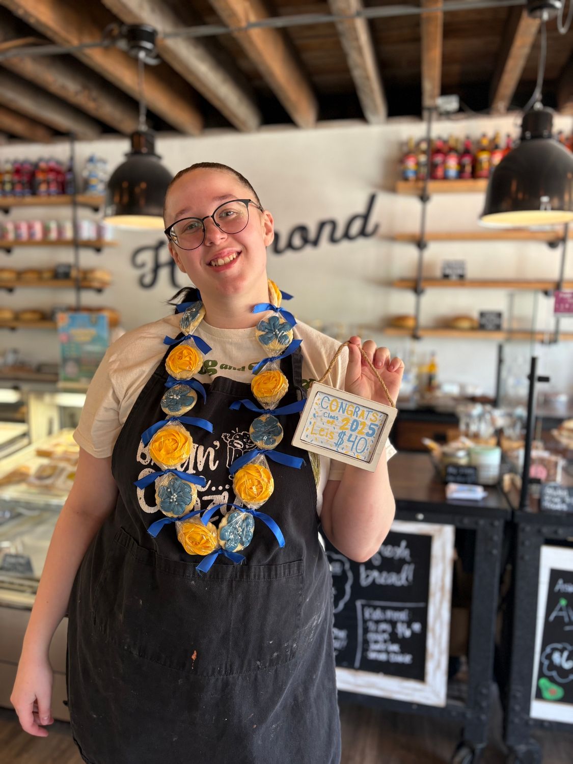 Graduation Cookie Lei