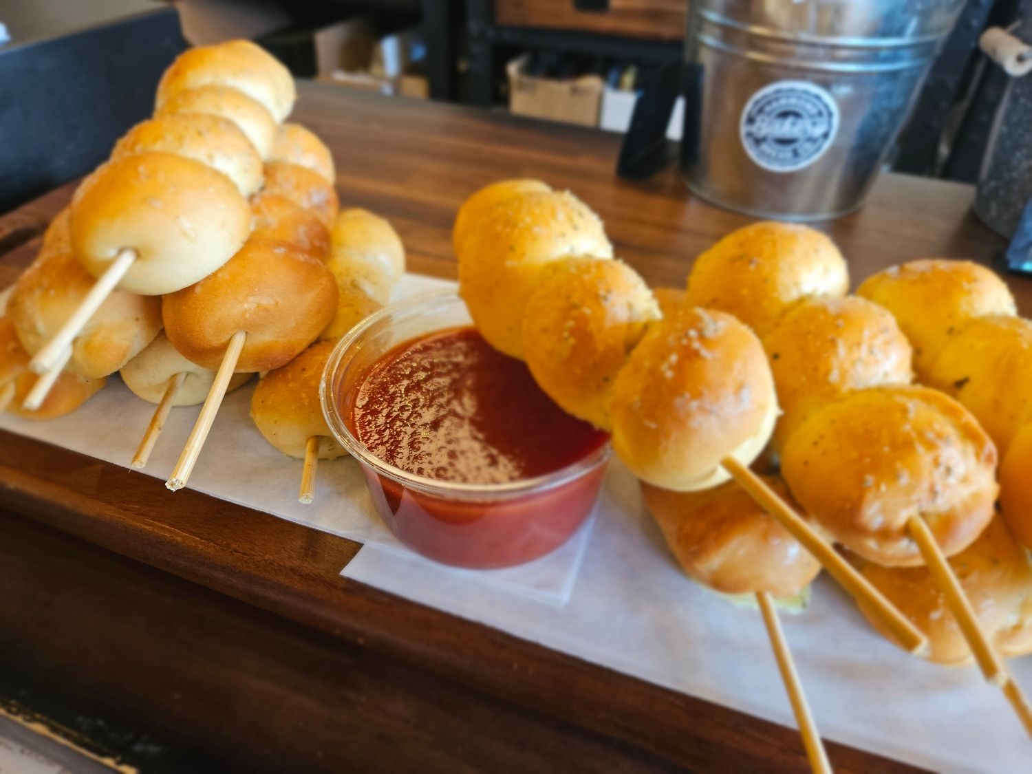 12 breadsticks in a box!