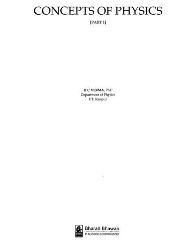 Concepts of physics