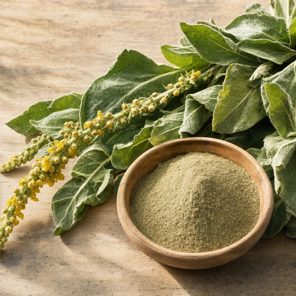Mullein Leaf — Powder (Verbascum thapsus)