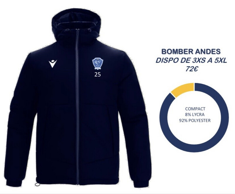 BOMBERS RCV - N°37 - Taille M