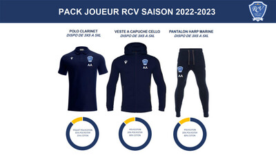 PACK JOUEUR 22/23 - N°5 - Taille XL