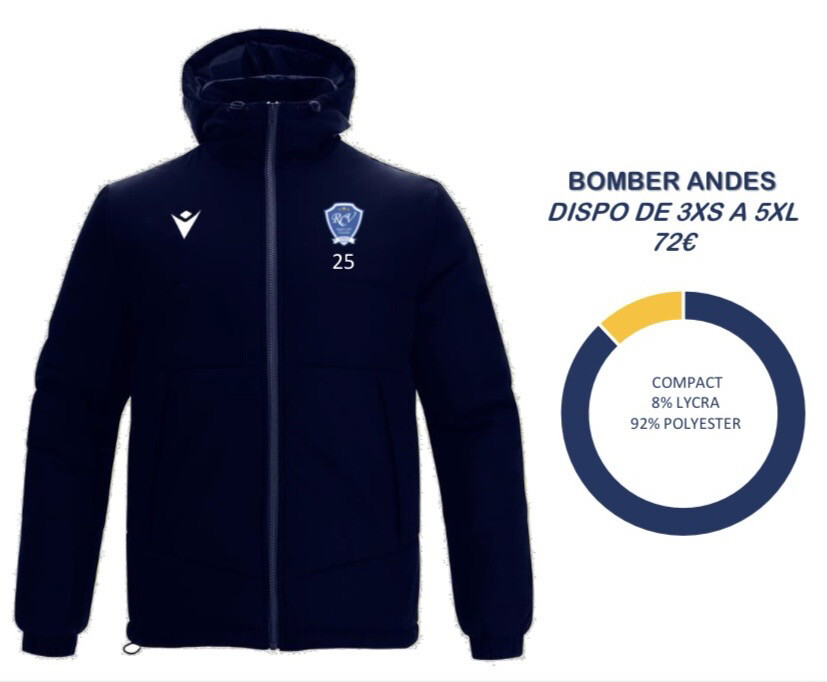 BOMBERS RCV - N°64 - Taille XL