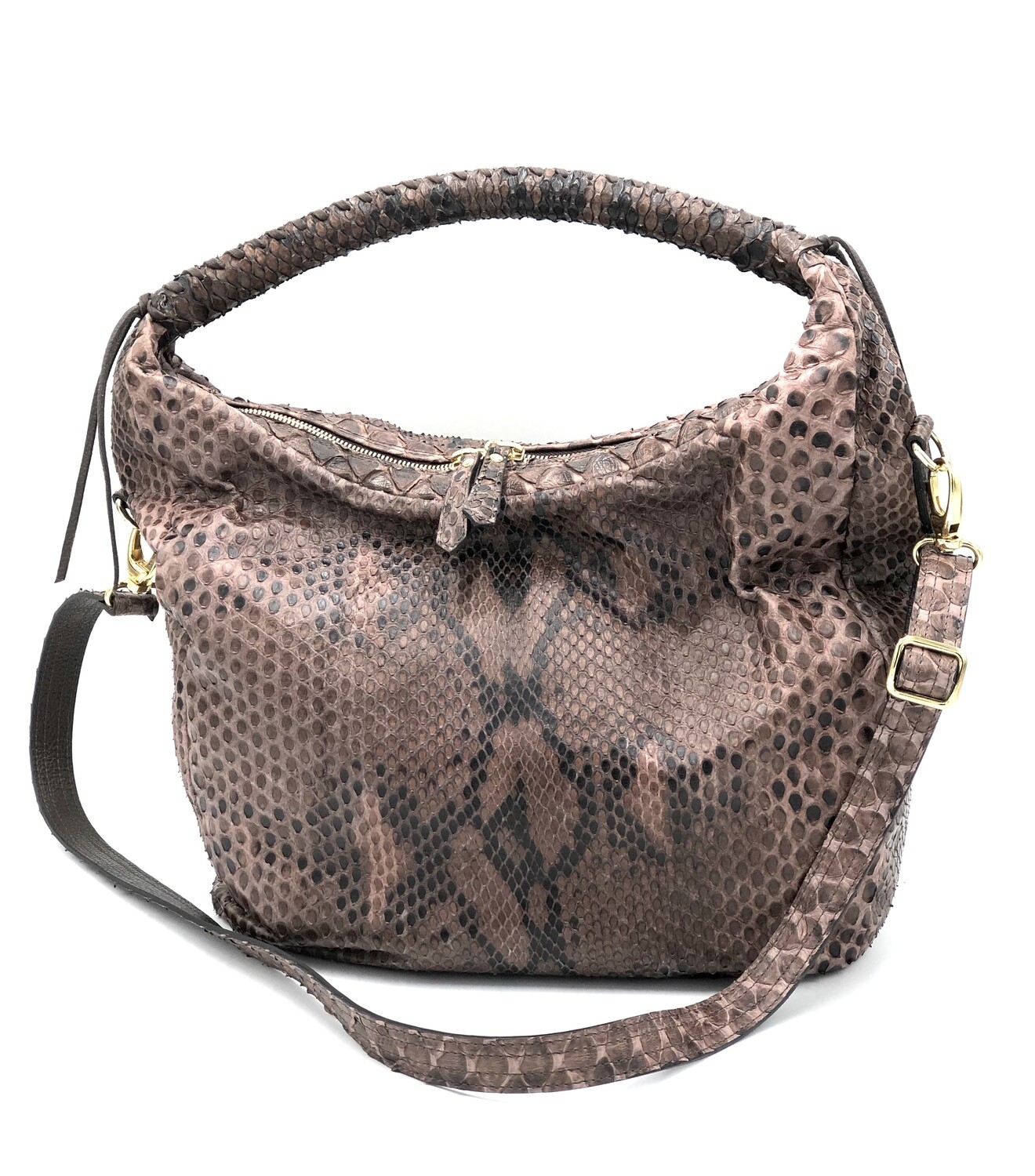 Tornabuoni Python Hobo Bag