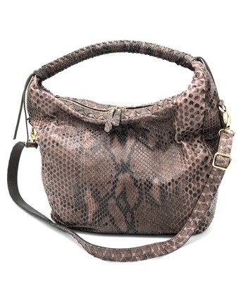 Tornabuoni Python Hobo Bag