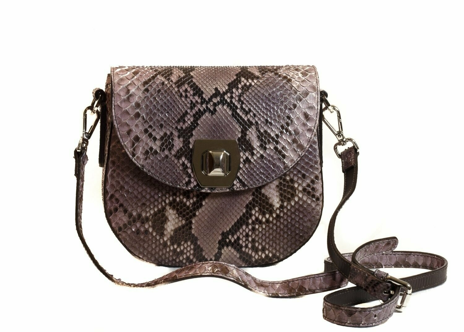 Lory Python Crossbody, Color: Lavender