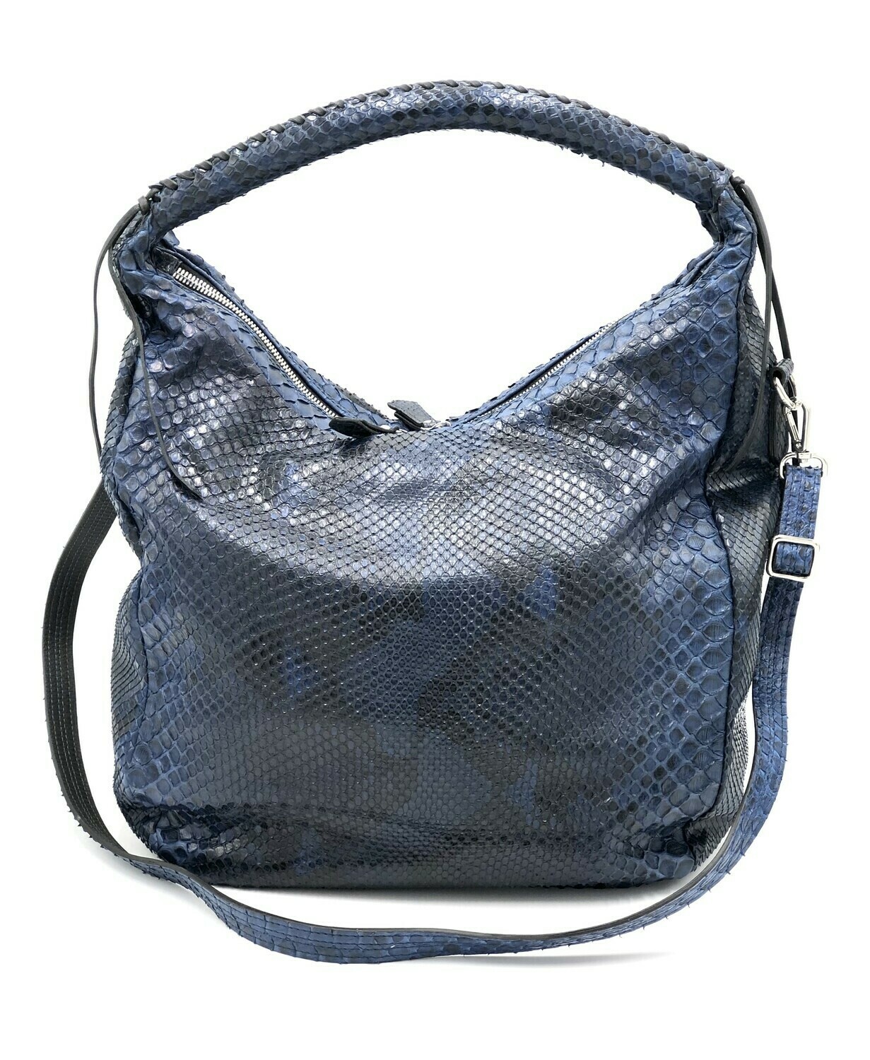 Tornabuoni Python Hobo Bag, Color: Blue