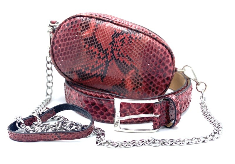 Chelsea Python Belt Bag