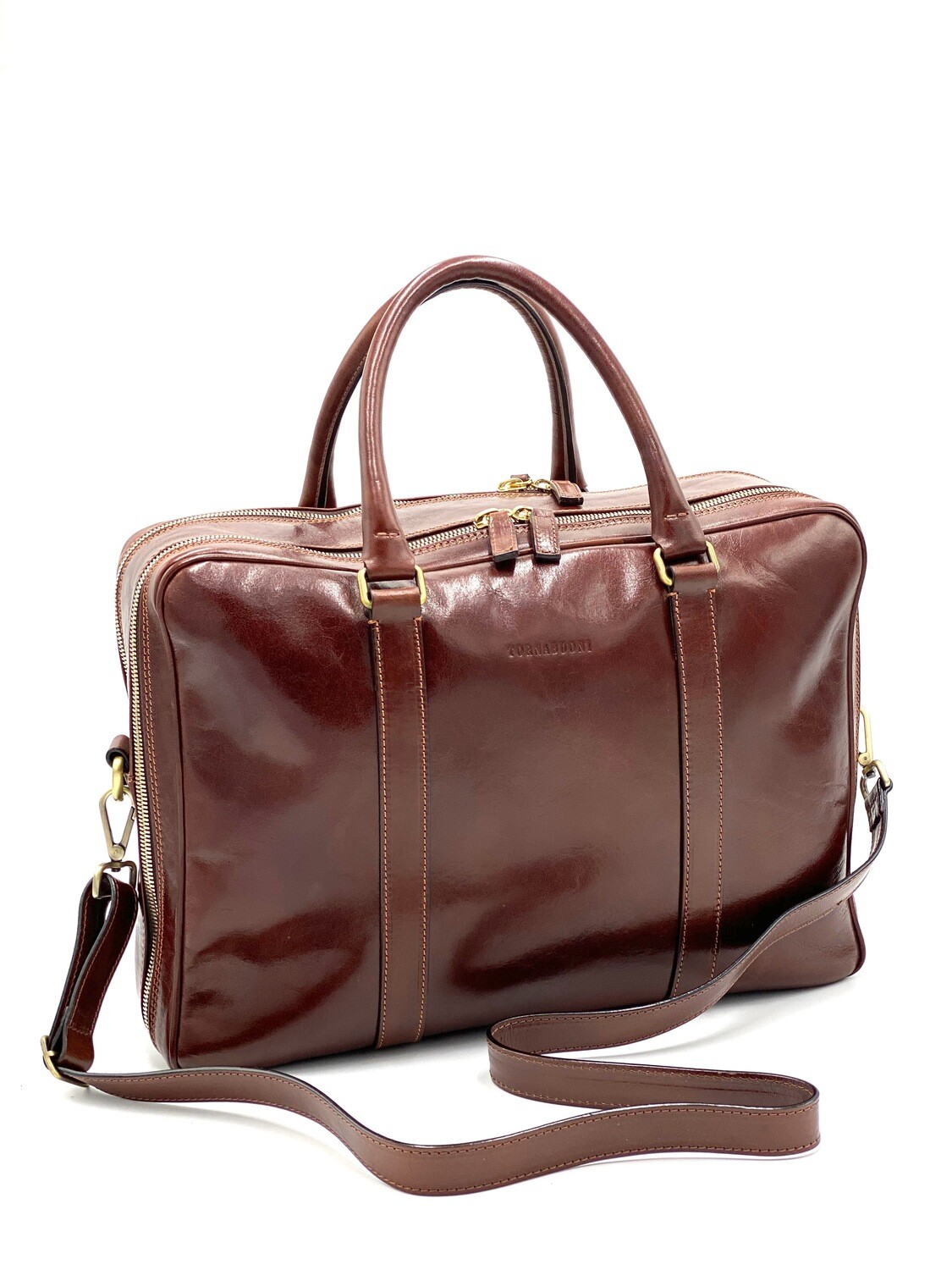 Kingsley Briefcase, Color: Chestnut Brown