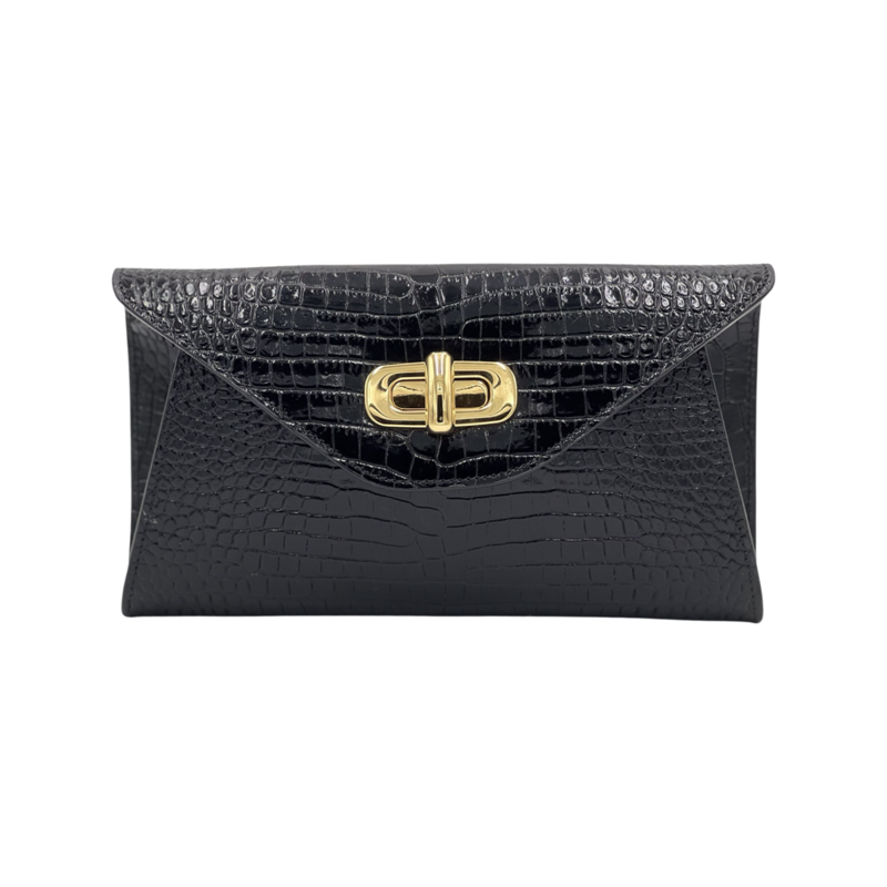 Emilia Embossed Clutch