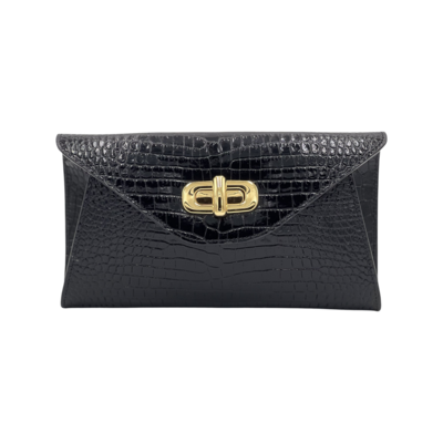 Emilia Embossed Clutch