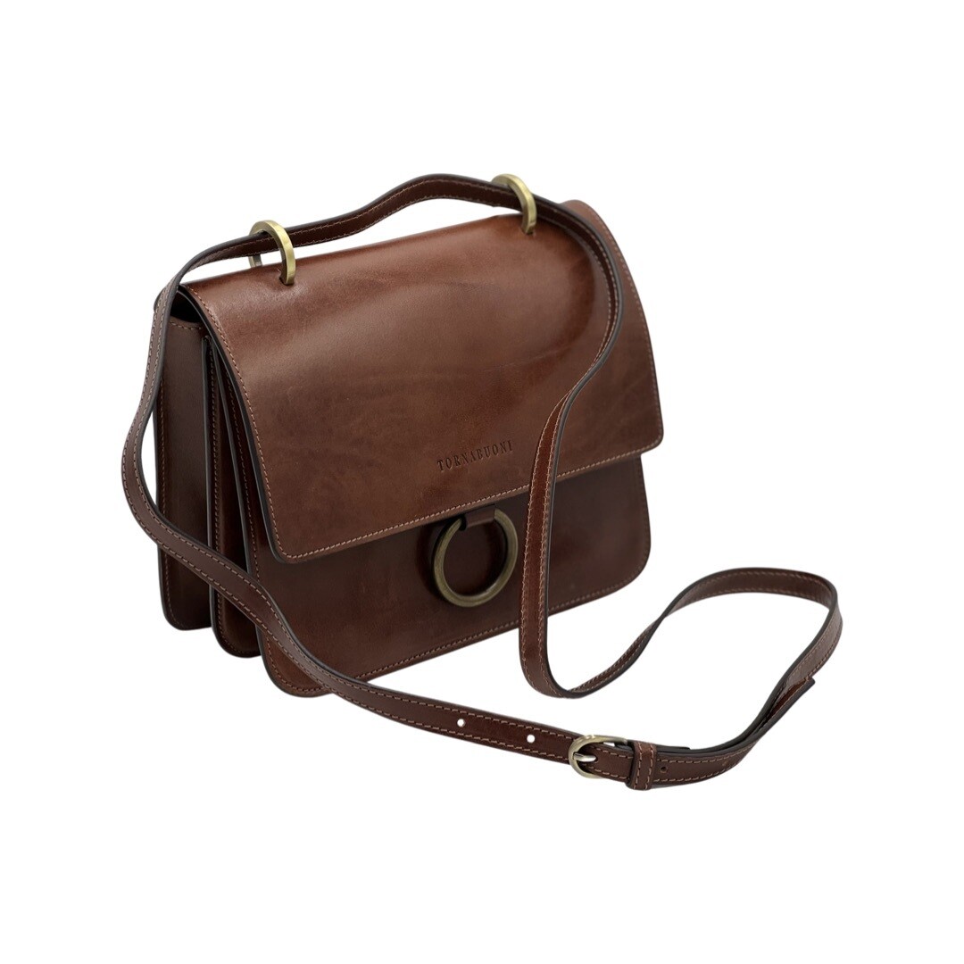 Franca Shoulder Bag, Color: Chestnut Brown