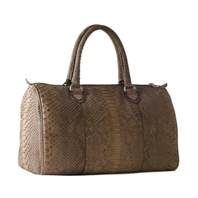 Zoey Python Bauletto Bag