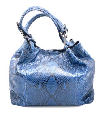 Alessandra Python Handbag