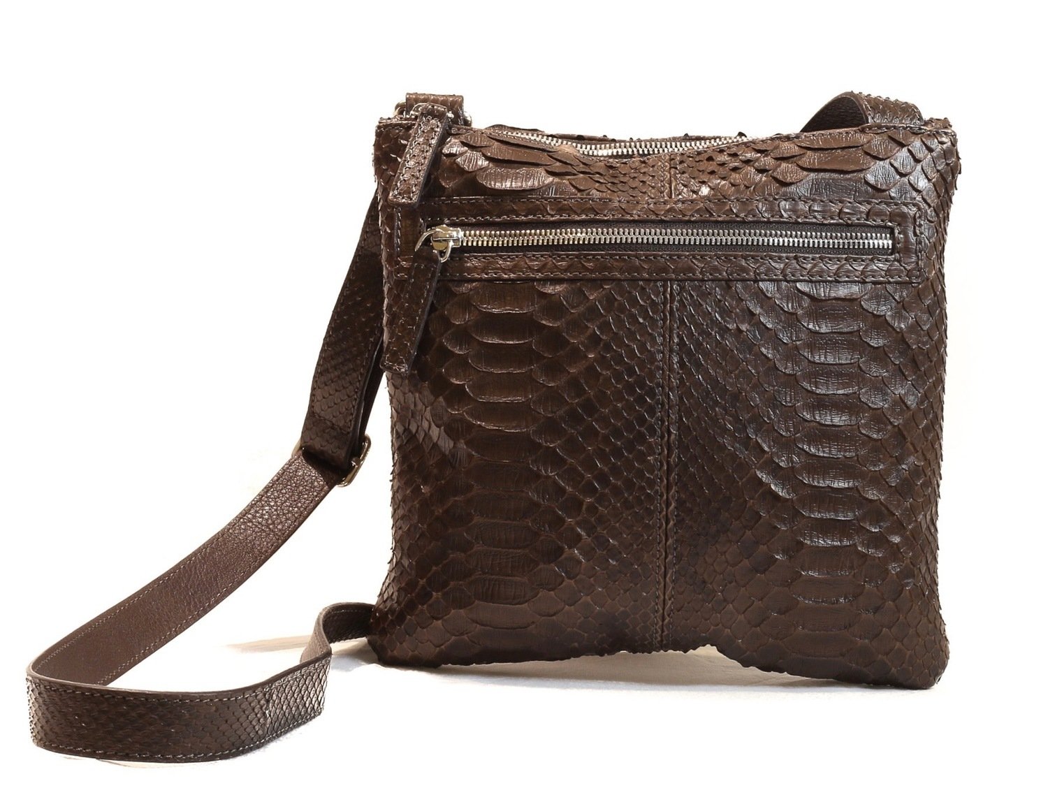 Tornabuoni Python Bandolier Crossbody