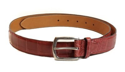 Grayson Crocodile Belt