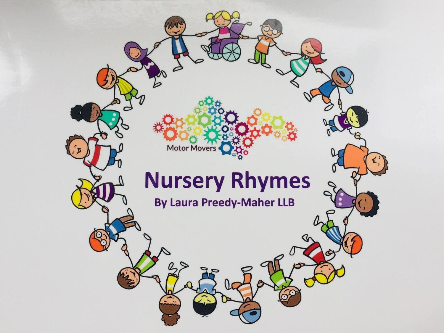 Motor Movers Nursery Rhymes - by Laura Preedy-Maher (A4 size)