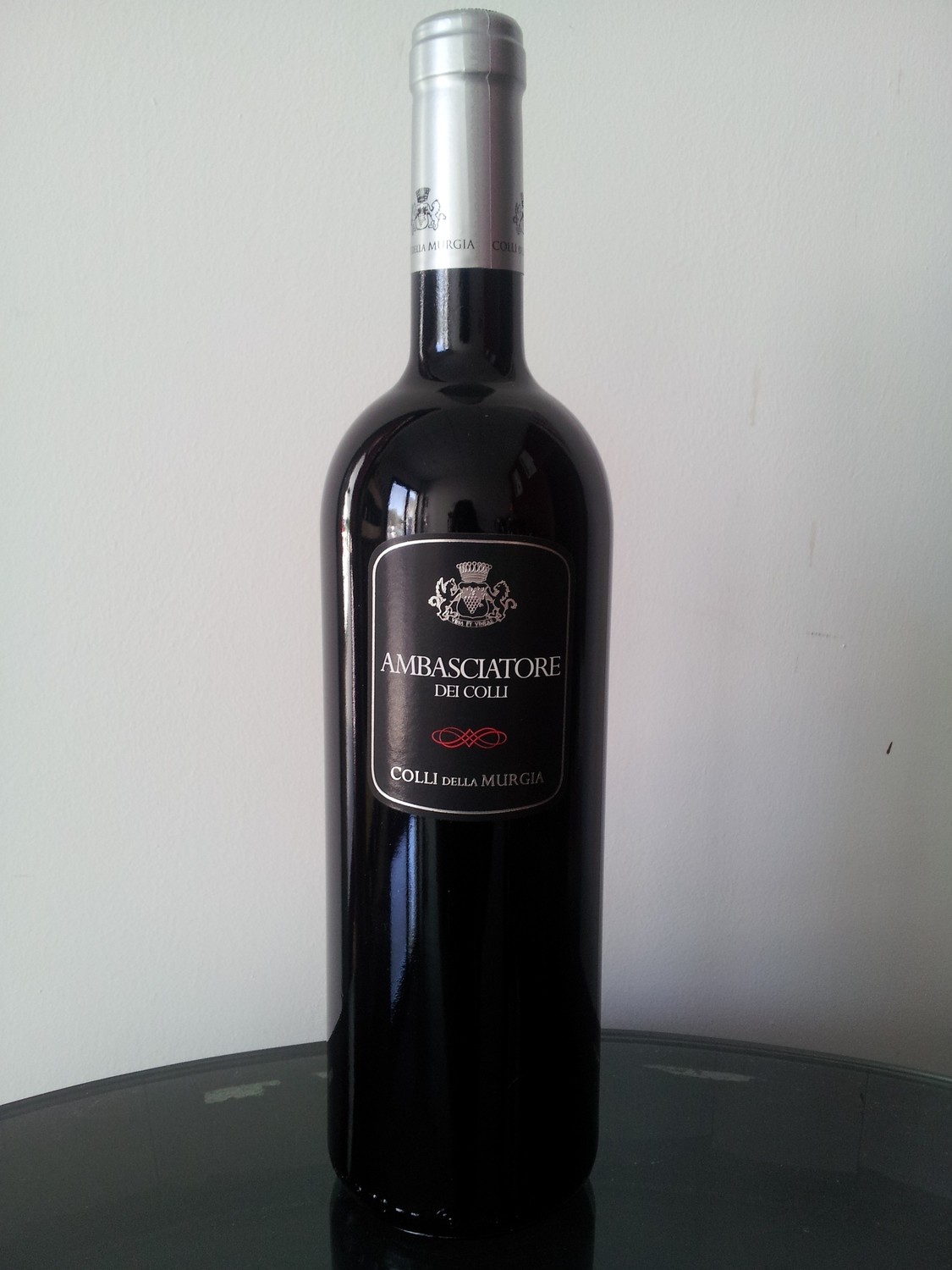 Btg 0,75 lt -Vino Rosso Igp Puglia Ambasciatore dei Colli 14° Agricoltura biologica