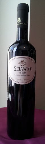 Btg 0,75 lt - Rosso &quot;SELVATO&quot; I.G.P. Puglia Agricoltura Biologica