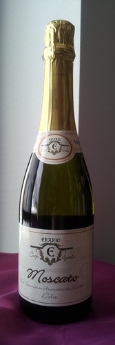 Btg 0,75 lt - Vino Spumante Aromatico di Qualità &quot;MOSCATO DOLCE&quot;