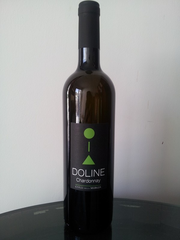 Btg 0,75 lt - Vino Bianco Igp Puglia Chardonnay DOLINE 12° Agricoltura biologica