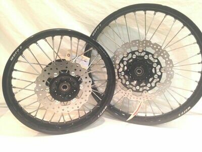 Warp 9 KLR650 Black Wheel Set KLR 650 (1987-2018)