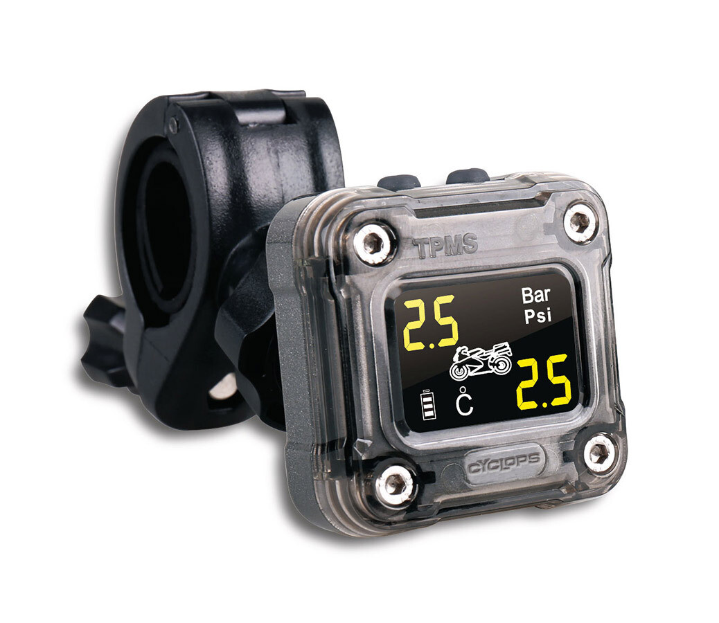 Cyclops Motorcycle Tire Pressure Monitoring System (TPMS)
