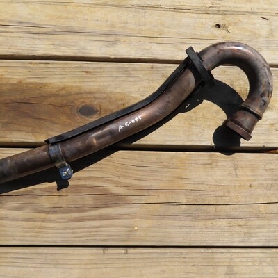 KLR650 Exhaust Header Pipe w/ Heat Shield