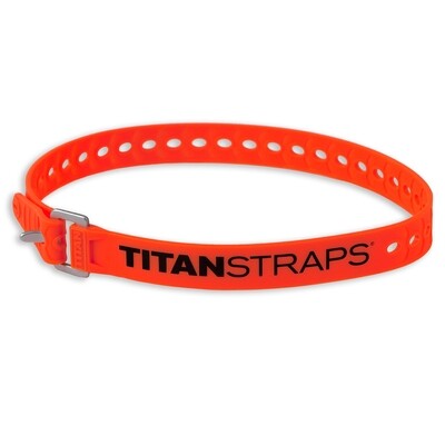 TITANSTRAPS® Utility Strap – 25″ Fluorescent Orange