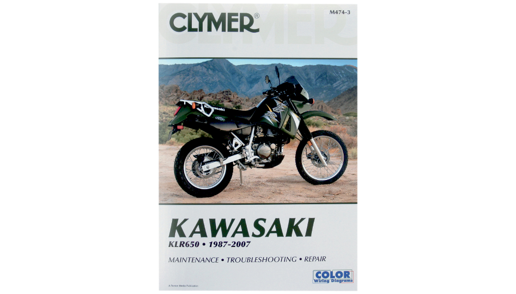 Clymer Repair Manual KLR650 1987-2007