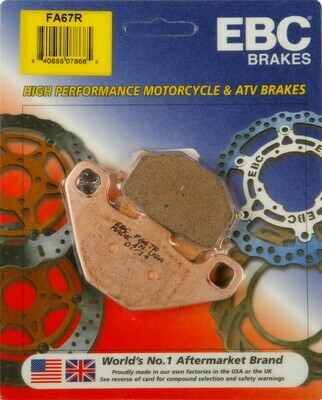 EBC Brake Pads - Sintered Metal R Series Gen 1 (1987-2007) KLR 650