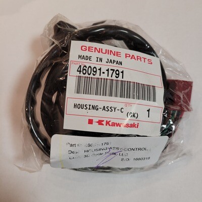 Left Side Switch Assembly OEM # 46091-1791 KLR650 1987-2007