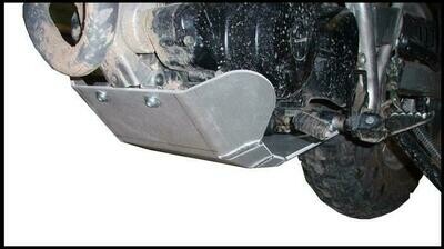 87-21 Yamaha TW200 Ricochet Aluminum Skid Plate - Silver