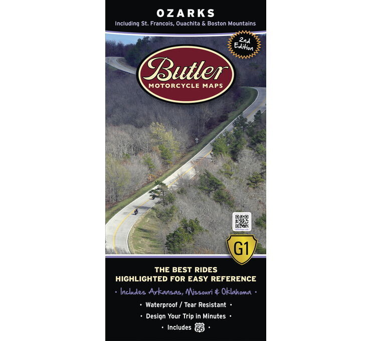 Butler Maps G1 Series Map - Ozarks