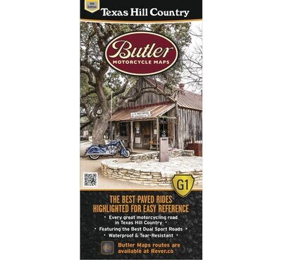 Butler Maps G1 Series Map - Texas Hill Country