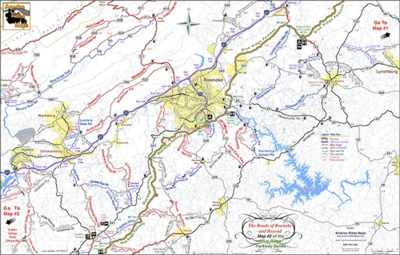 #2 The Roads Of Roanoke and Beyond - Pocket Map