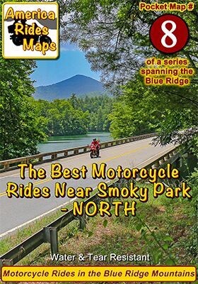 #8 Best Rides NORTH of Smoky Park - Pocket Map