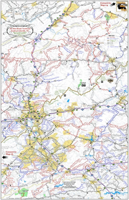 #5 The Best Rides North and South of Asheville, NC - Pocket Map