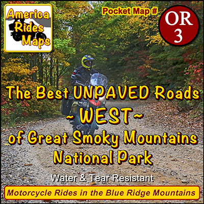 The Best UNPAVED roads WEST of Smoky Park OR3 - Map