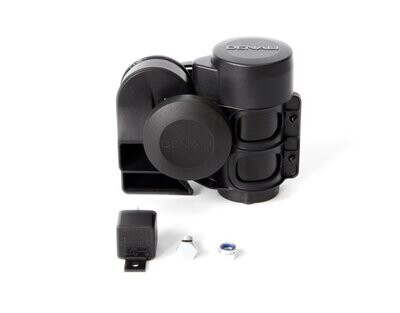 Denali SoundBomb™ Original Dual-Tone Air Horn with Wiring Harness