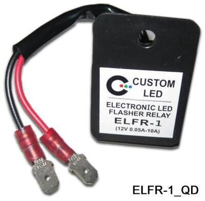 ELFR-1-QD Electronic LED Flasher Relay With Quick Disconnects 1987-2007 KLR650