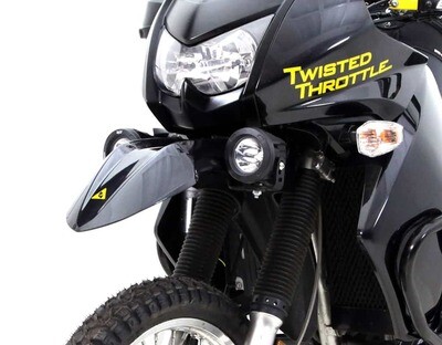 DENALI AUXILIARY LIGHT MOUNTING BRACKET FOR KAWASAKI KLR650 08-18 &amp; 2022+