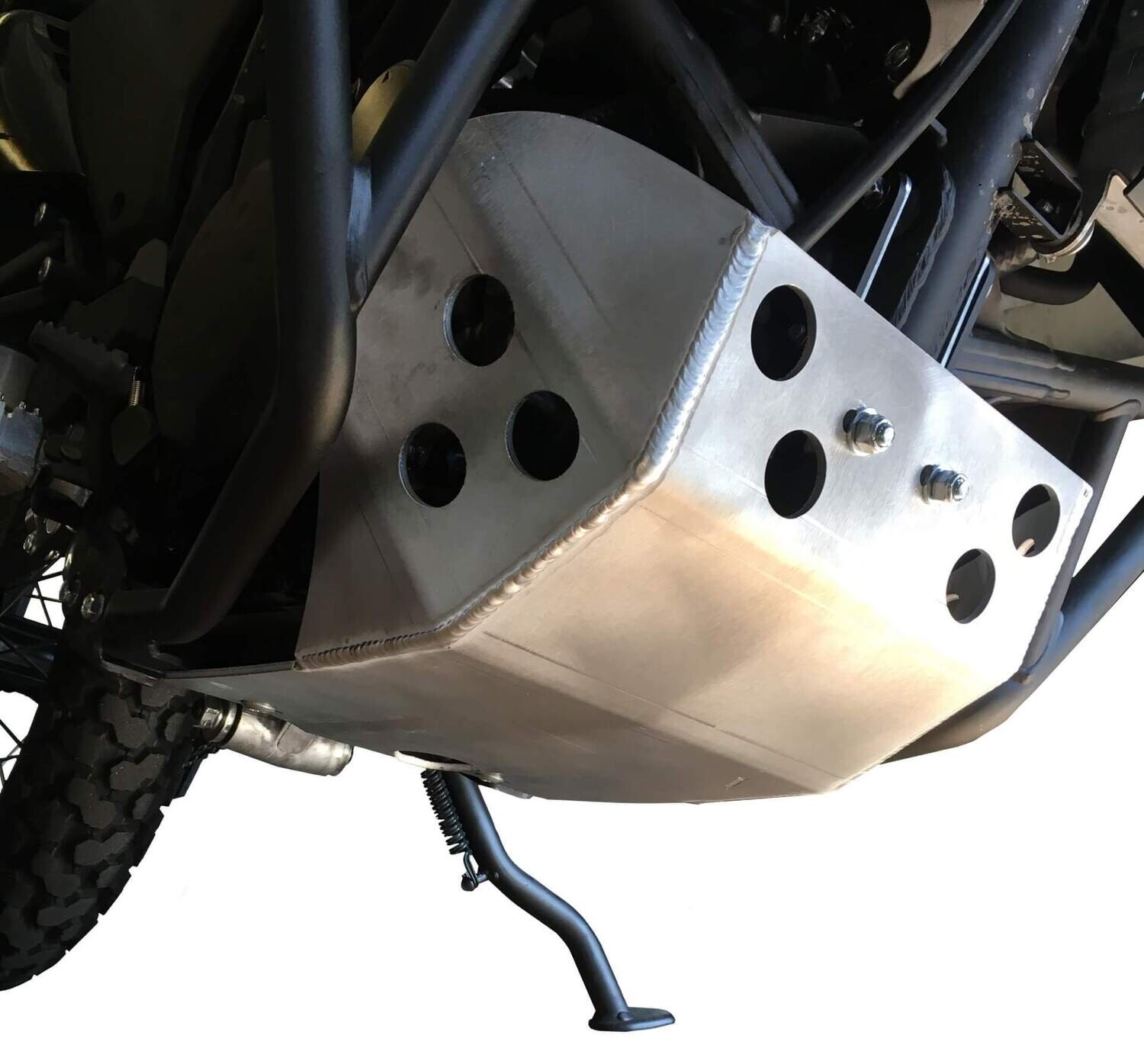 Ricochet Offroad Skid Plate Silver - KLR650 2022+