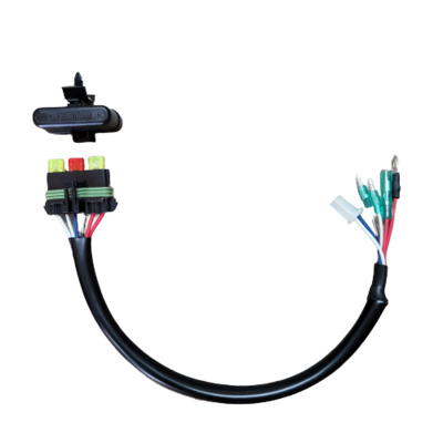 KLR650 Fuse Relocation Harness w/ Aux Power Circuit 1987-2007