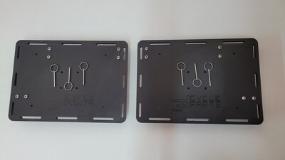 2022+ KLR650 / 2026+ KLE500 Quick Detach Pannier Plates