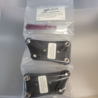 2022+ KLR650 Windshield / Windscreen Risers