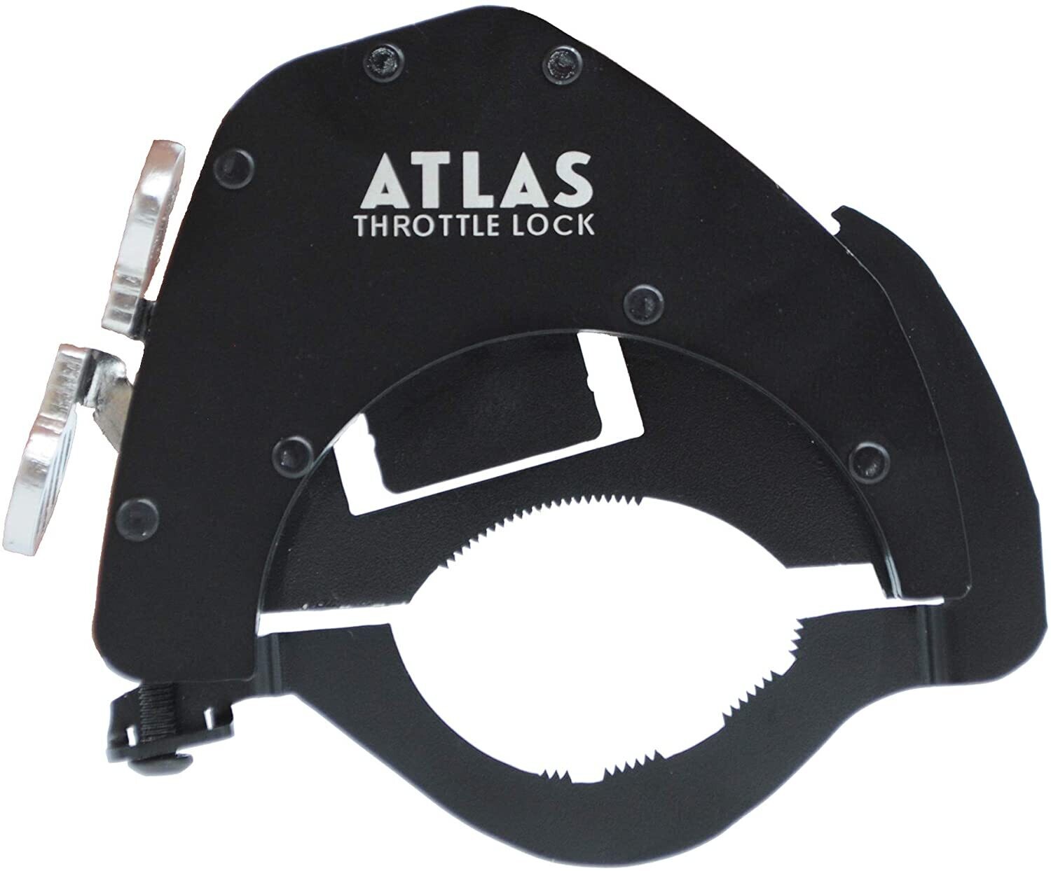 Atlas Throttle Lock - Black (Top & Bottom Kits)