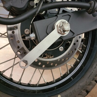 2022+ KLR650 Supplemental Tool Kit for Axles &amp; Spark Plug