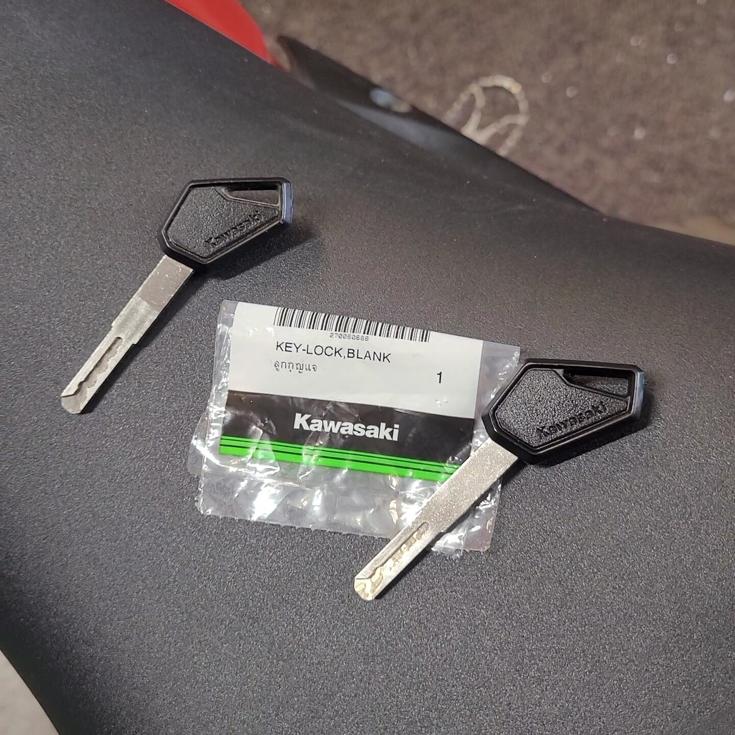 2022 KLR650 Key Copy Cutting Duplicate Service